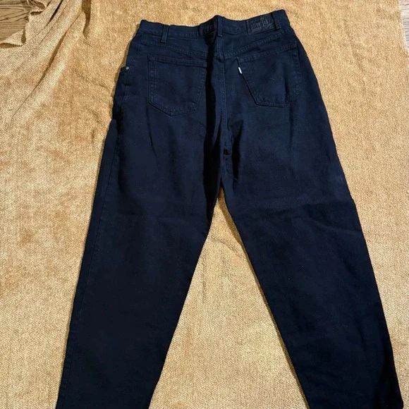 Vintage Levi's SilverTab Baggy Jeans Men's 36x33 Black Fit Denim 90s Y2K